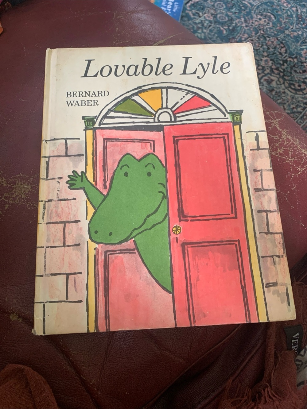 VTG Lovable Lyle Hardback Book Bernard Waber Scholastic Book Club 1969 Crocodile